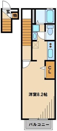 カーサコリーナの物件間取画像